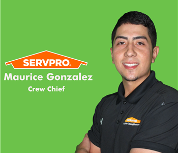 Maurice Gonzalez, team member at SERVPRO of Scottsdale