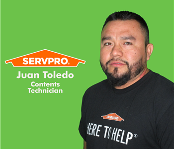 Juan Toledo, team member at SERVPRO of Scottsdale