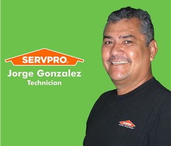 Jorge Gonzalez, team member at SERVPRO of Scottsdale