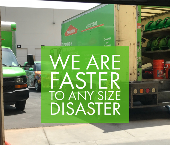 Servpro trucks
