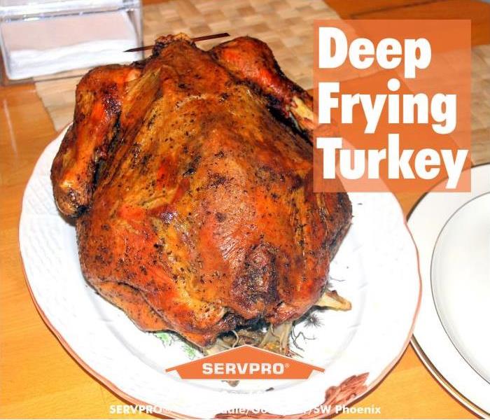 Turkey on dinner table